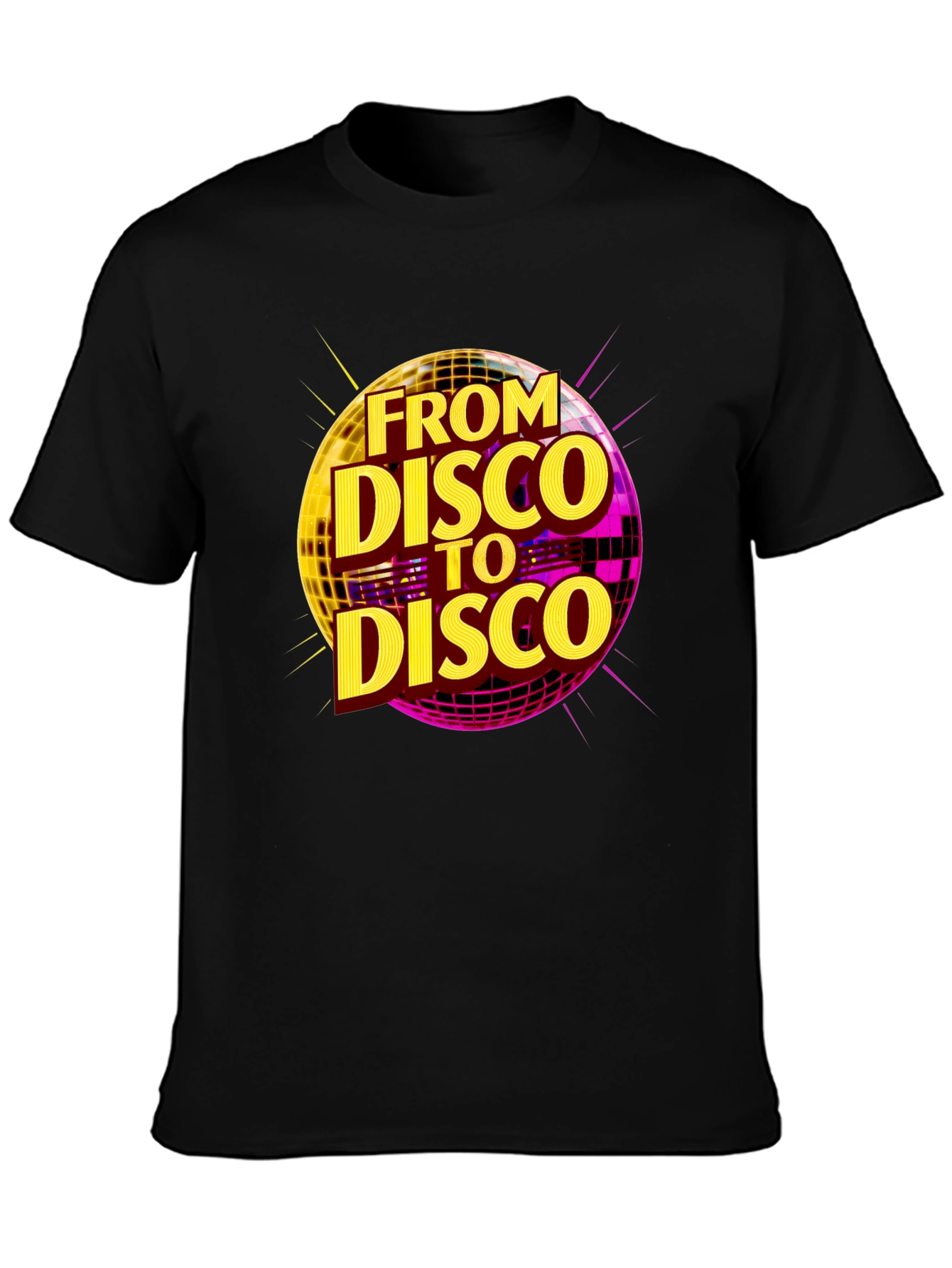 From Disco to Disco T-Shirt - Retro Party Tee