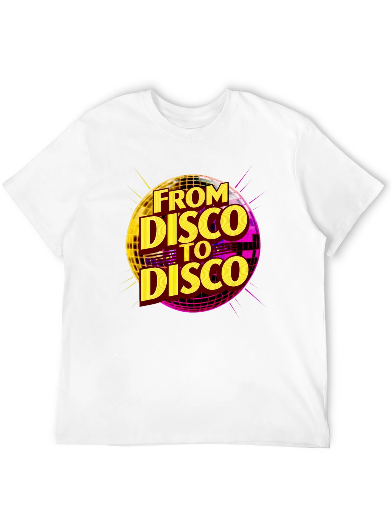 From Disco to Disco T-Shirt - Retro Party Tee