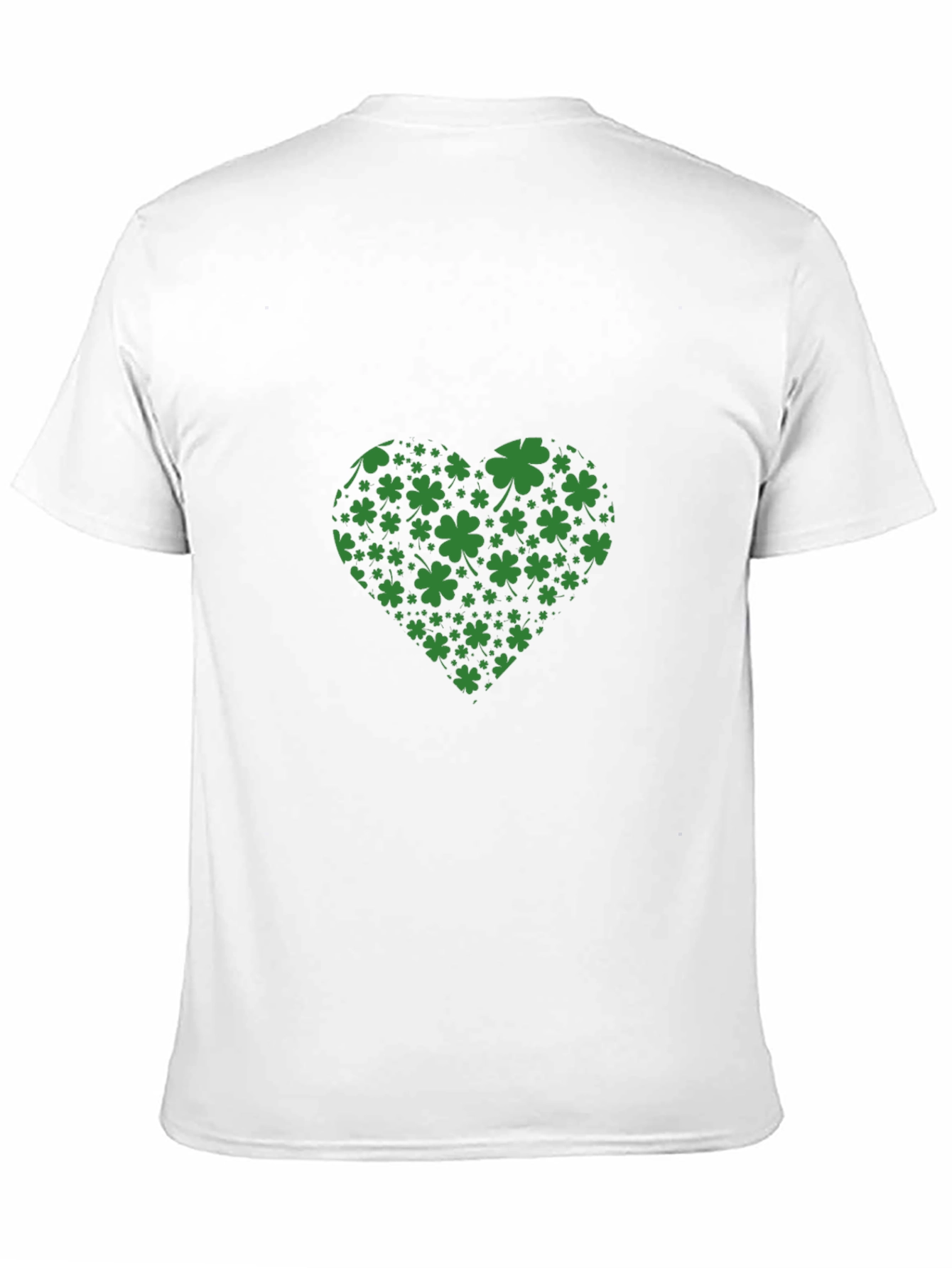 St. Patricks Day Clover Heart T-Shirt