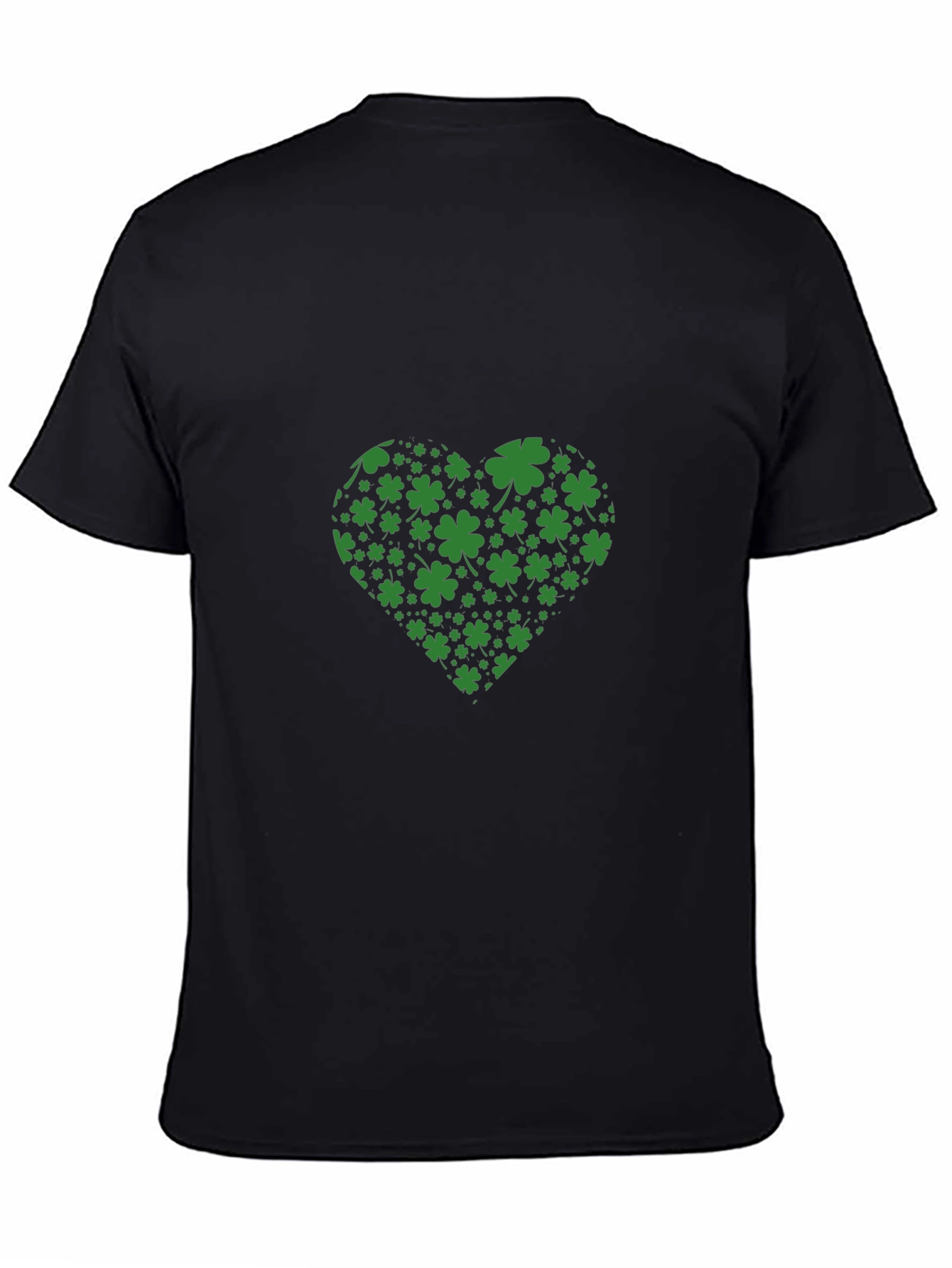 St. Patricks Day Clover Heart T-Shirt