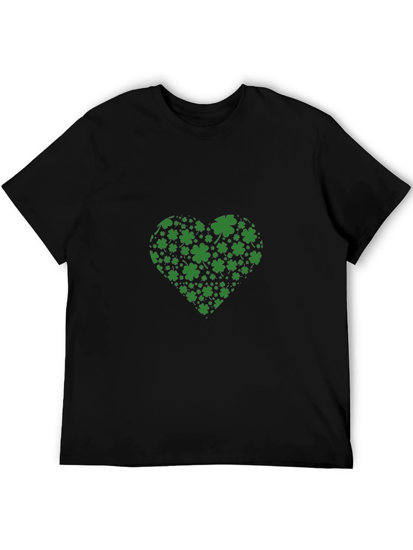 St. Patricks Day Clover Heart T-Shirt
