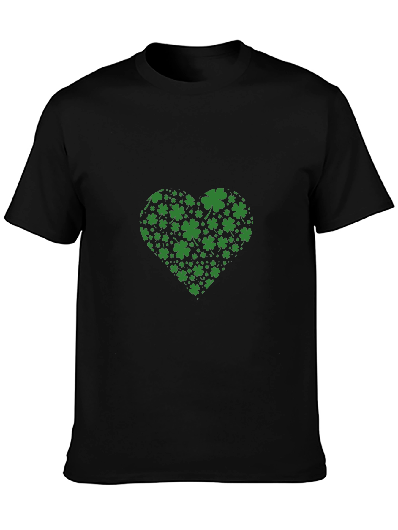 St. Patricks Day Clover Heart T-Shirt