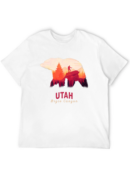 Utah Bryce Canyon Bear Silhouette T-Shirt