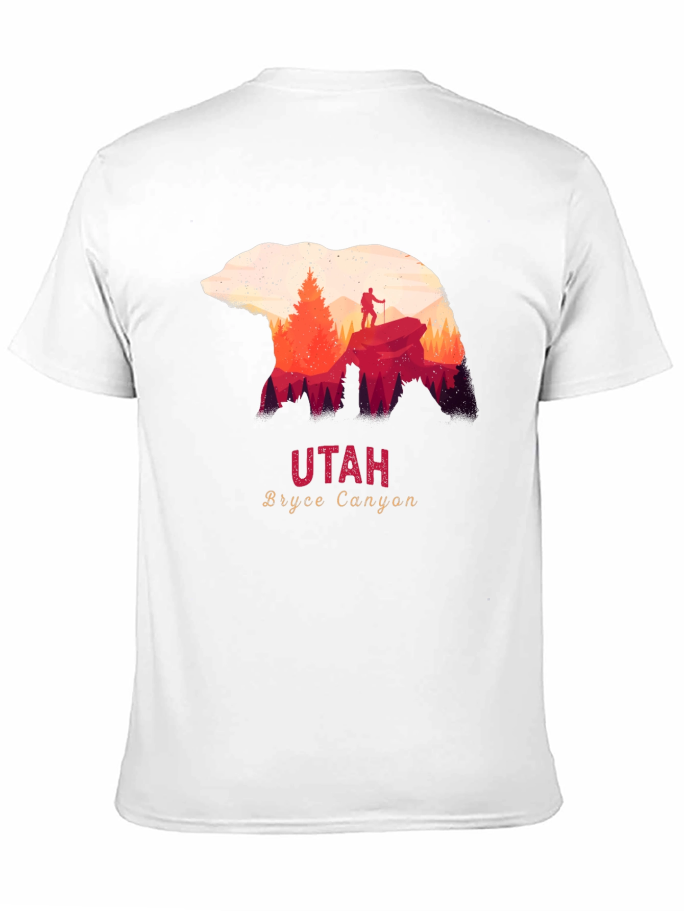 Utah Bryce Canyon Bear Silhouette T-Shirt