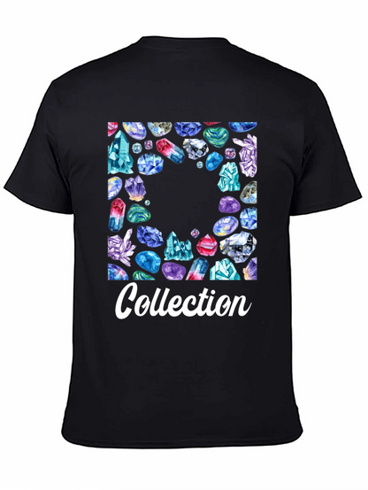 Crystal Collection Graphic Tee - Trendy Unisex T-Shirt