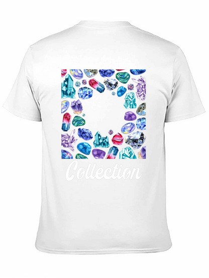 Crystal Collection Graphic Tee - Trendy Unisex T-Shirt