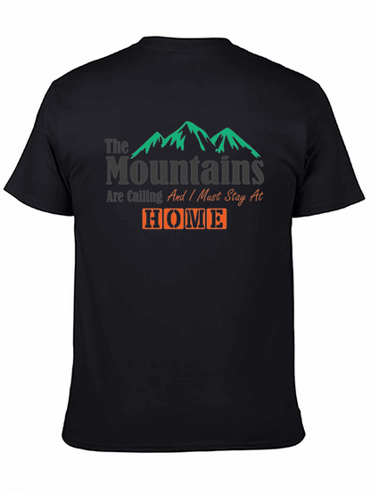 Mountains Are Calling Home Graphic T-Shirt