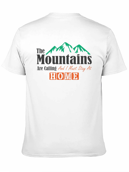 Mountains Are Calling Home Graphic T-Shirt