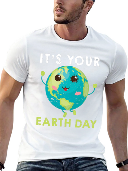 Its Your Earth Day T-Shirt Planet Graphic Tee