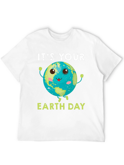 Its Your Earth Day T-Shirt Planet Graphic Tee