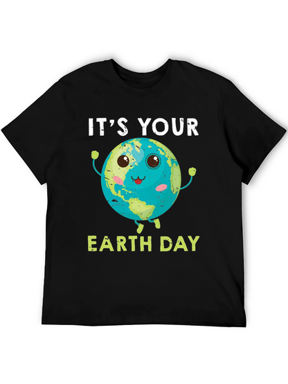 Its Your Earth Day T-Shirt Planet Graphic Tee