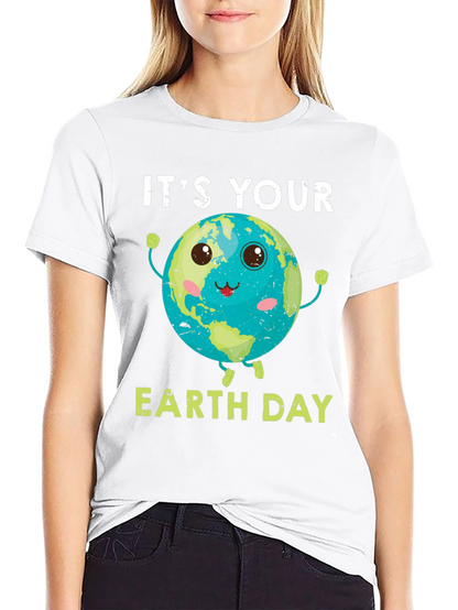 Its Your Earth Day T-Shirt Planet Graphic Tee
