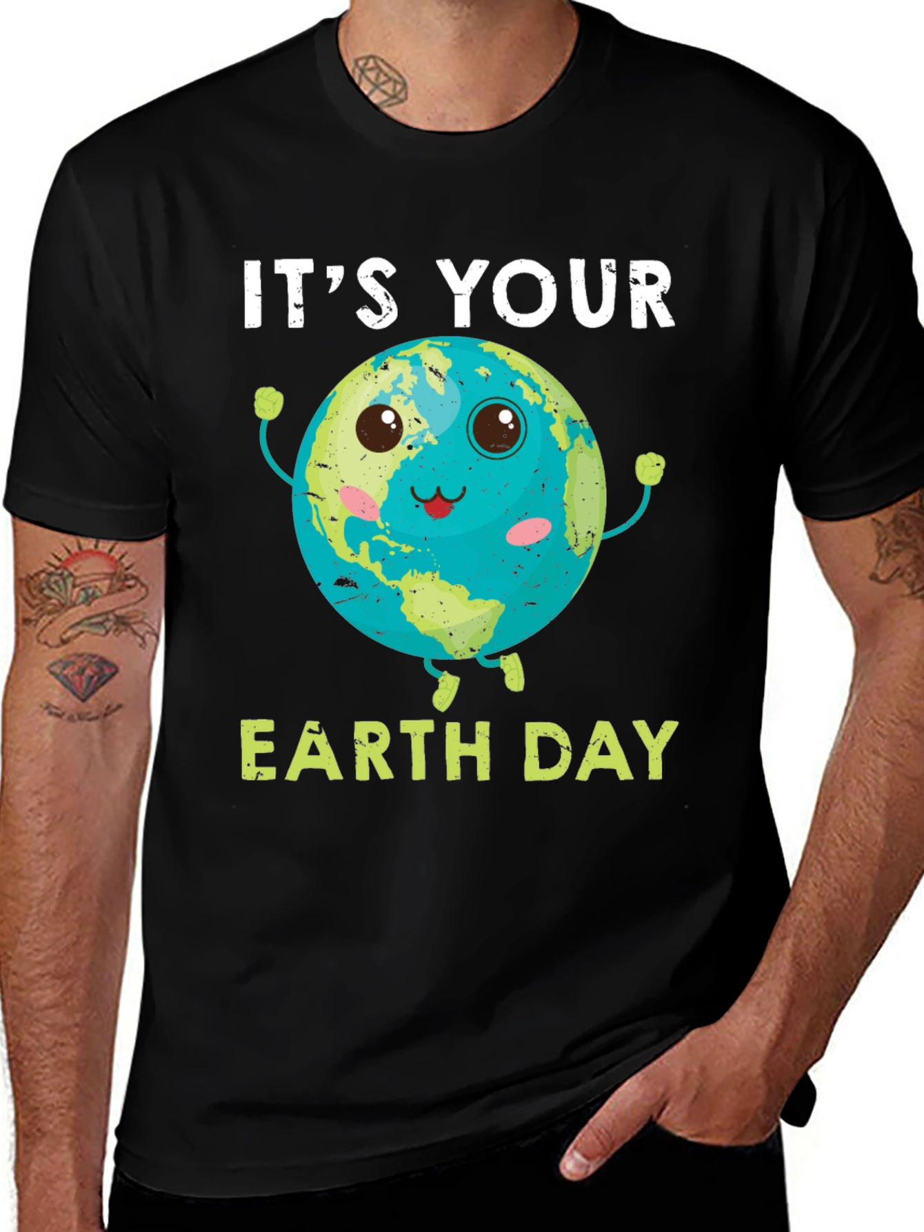 Its Your Earth Day T-Shirt Planet Graphic Tee