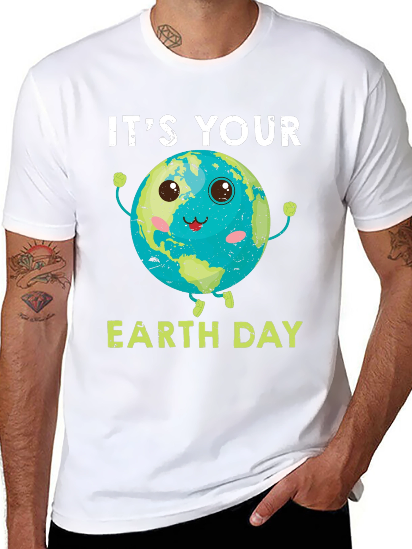 Its Your Earth Day T-Shirt Planet Graphic Tee