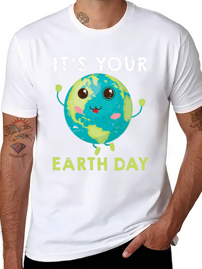 Its Your Earth Day T-Shirt Planet Graphic Tee