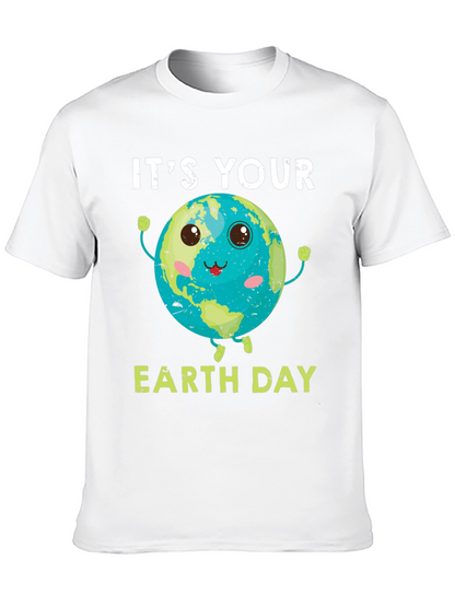 Its Your Earth Day T-Shirt Planet Graphic Tee