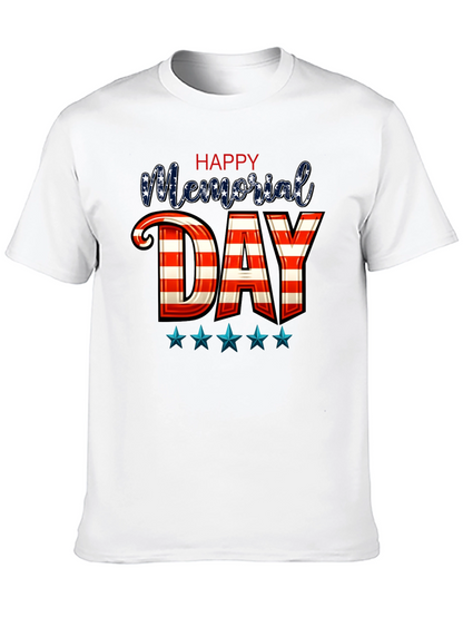 Happy Memorial Day Graphic T-Shirt