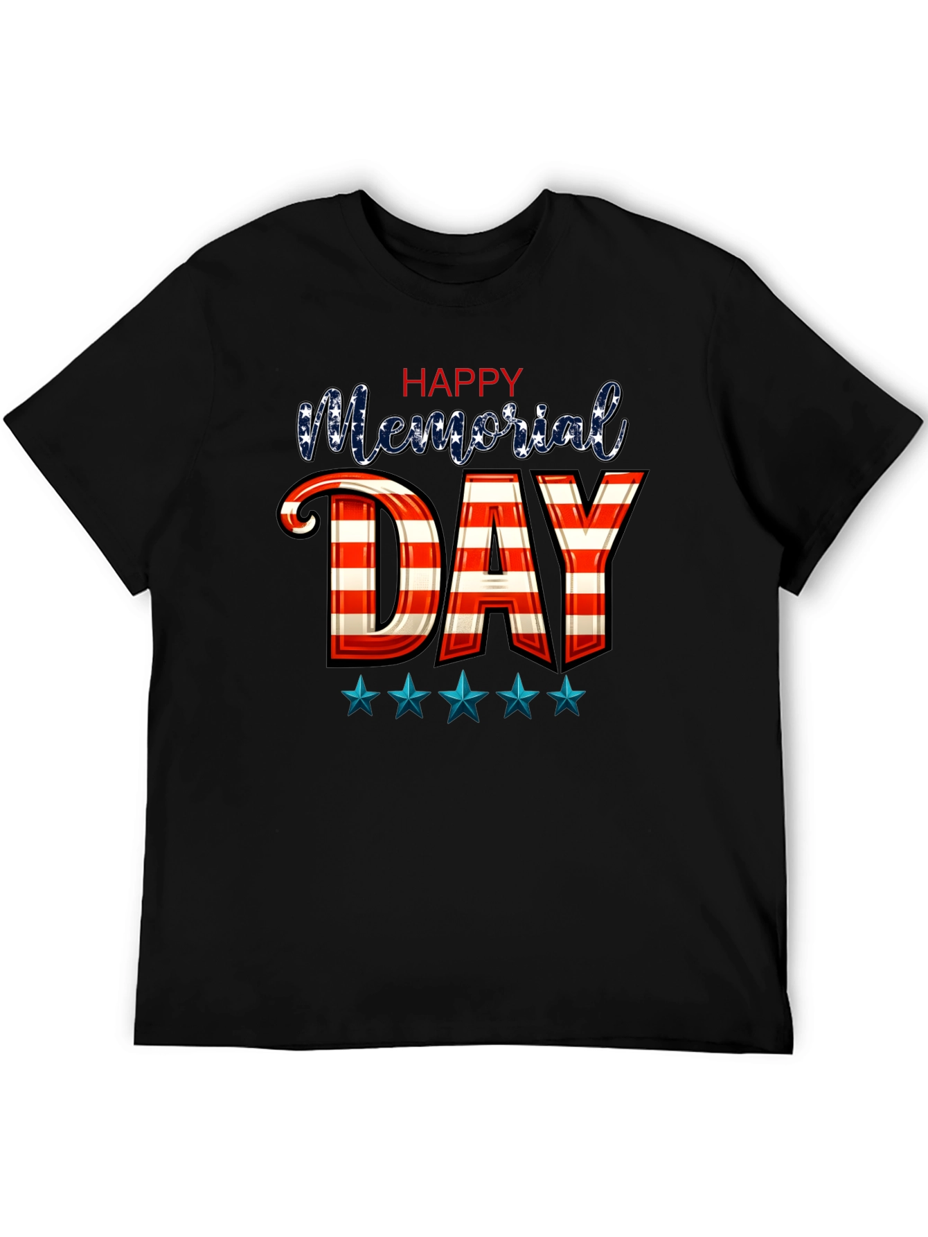 Happy Memorial Day Graphic T-Shirt