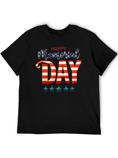 Happy Memorial Day Graphic T-Shirt