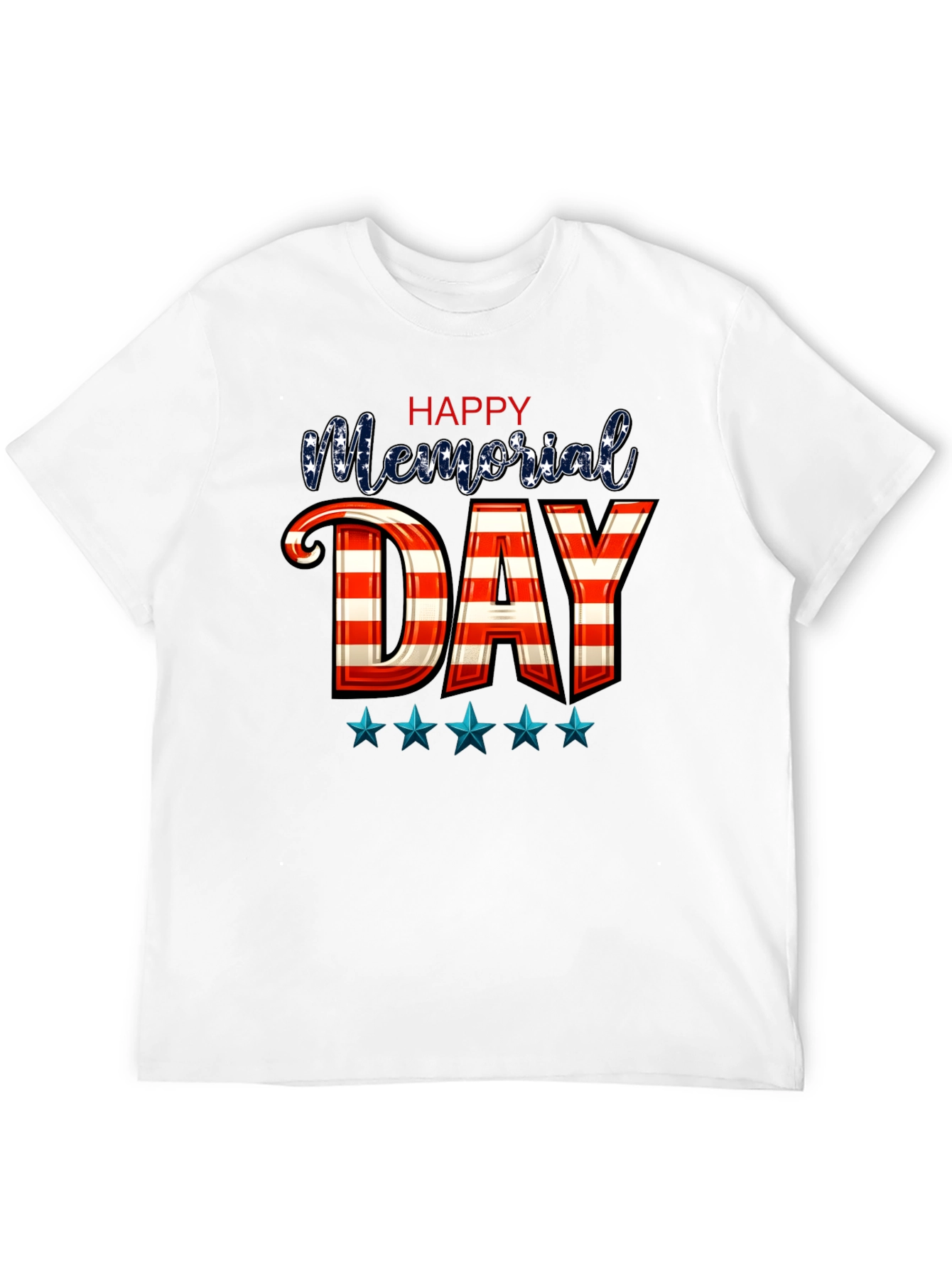 Happy Memorial Day Graphic T-Shirt