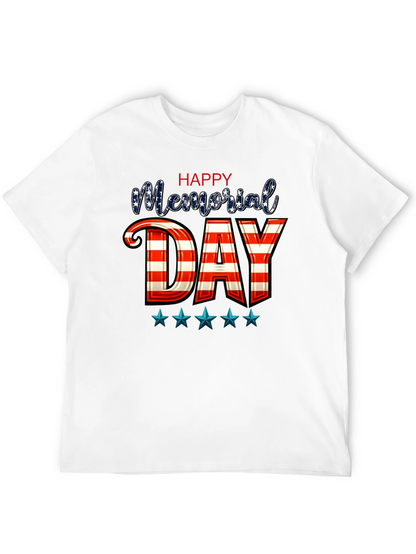 Happy Memorial Day Graphic T-Shirt
