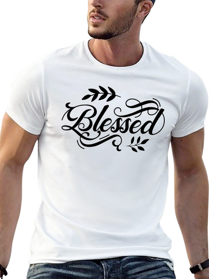 Blessed Graphic Print T-Shirt - Unisex