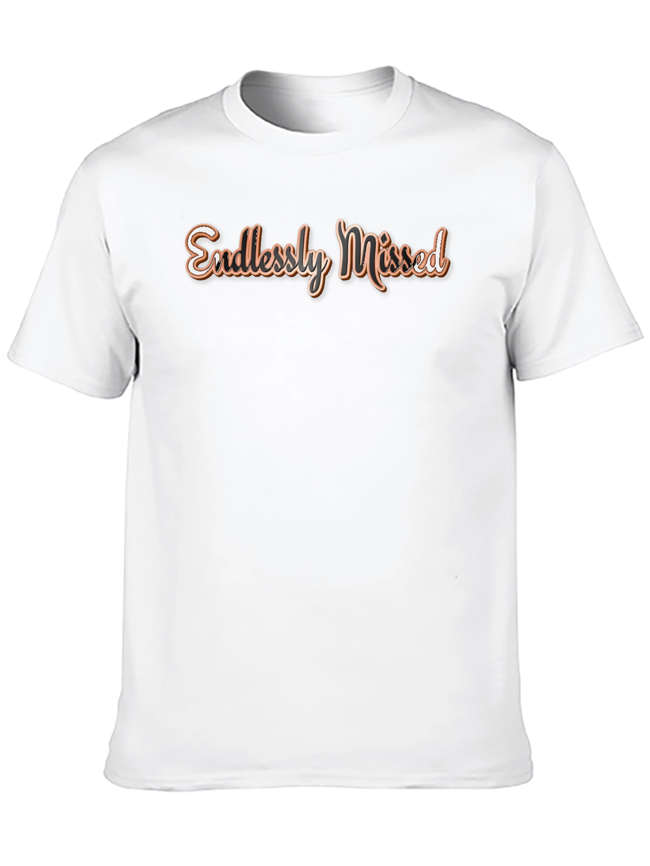 Endlessly Missed Graphic Tee - Stylish Comfort