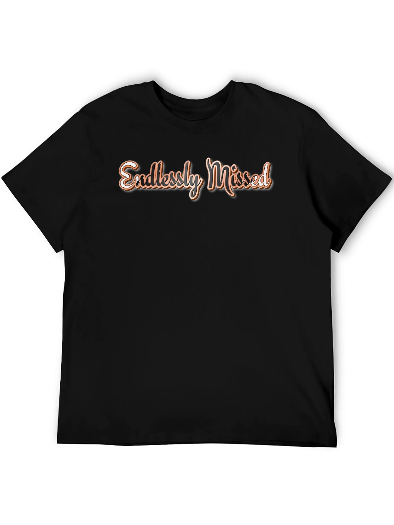 Endlessly Missed Graphic Tee - Stylish Comfort