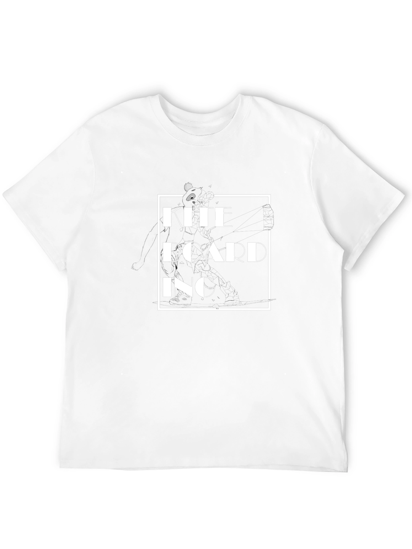 Kiteboarding Graphic T-Shirt - Black