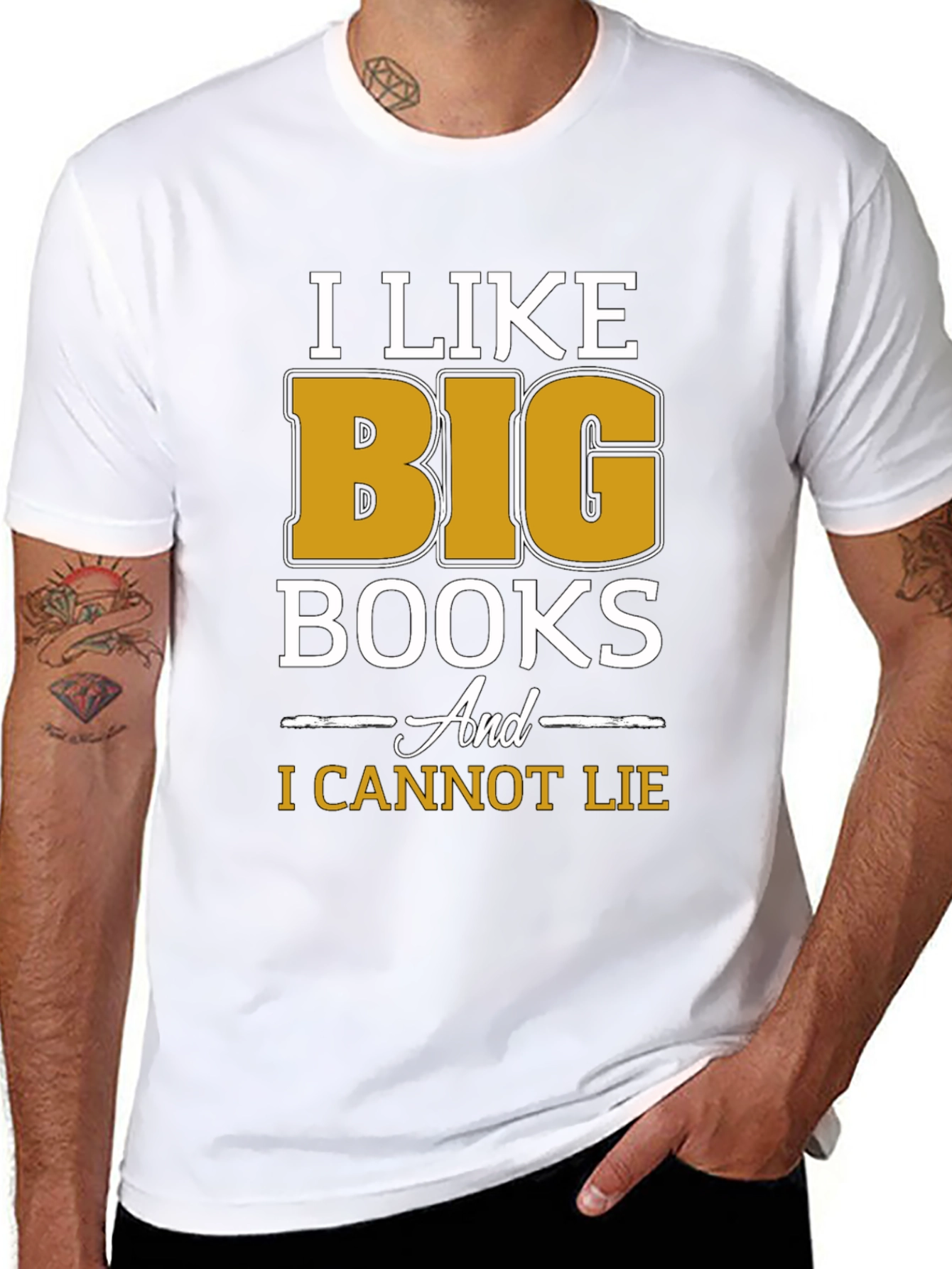 I Like Big Books Funny T-Shirt