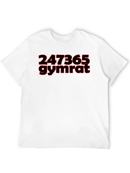 247365 Gymrat Black T-Shirt