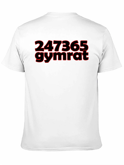 247365 Gymrat Black T-Shirt
