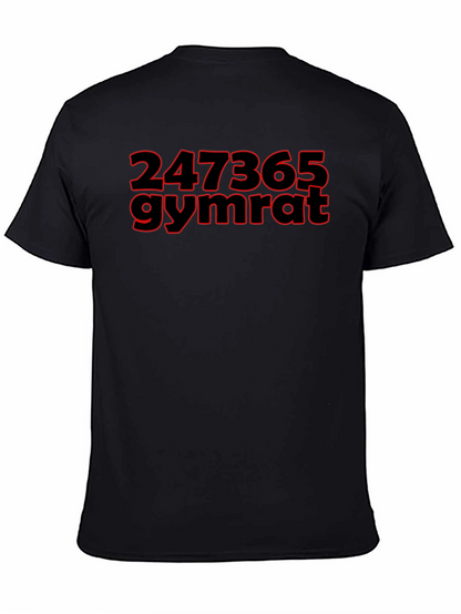 247365 Gymrat Black T-Shirt