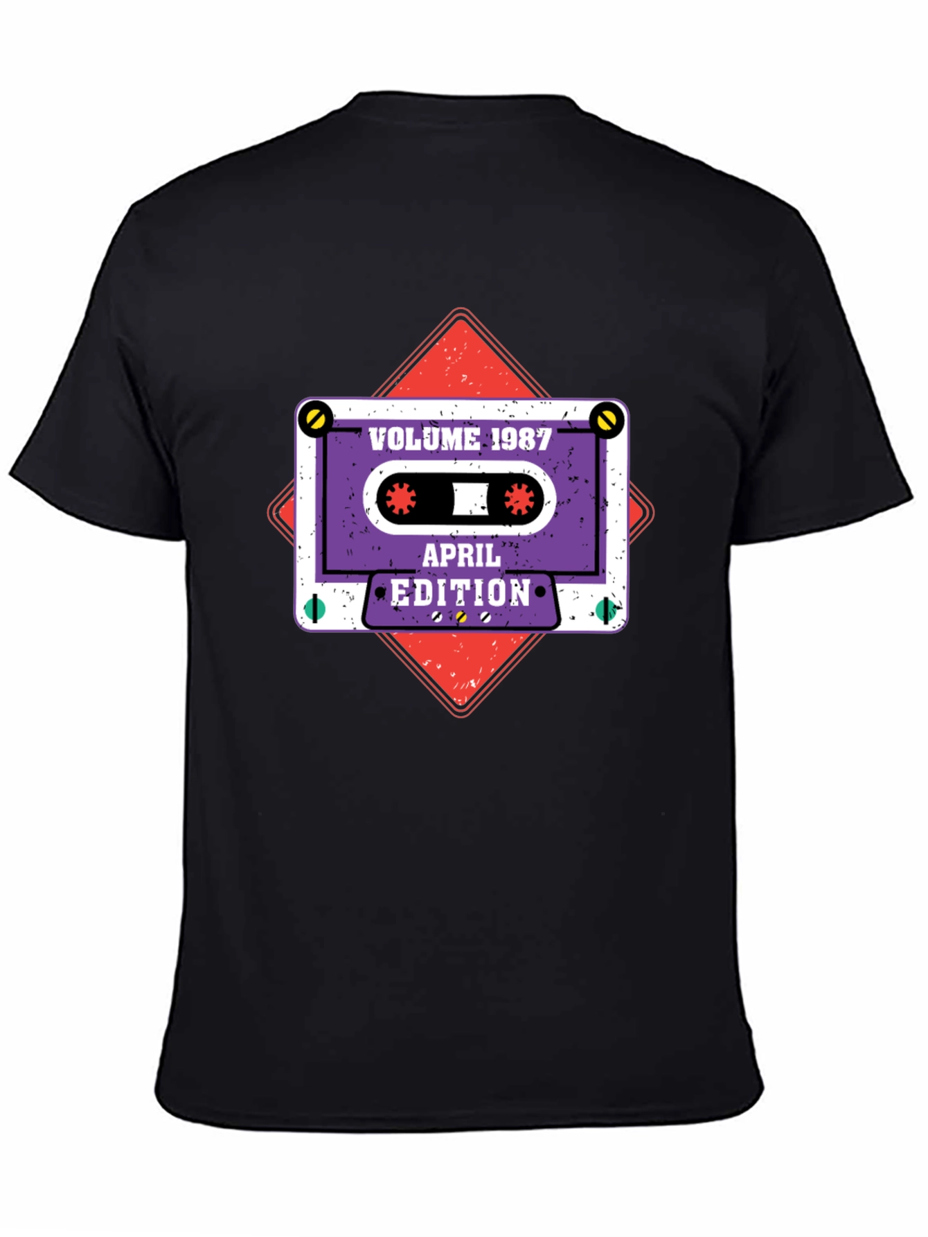 Volume 1987 April Edition Cassette T-Shirt