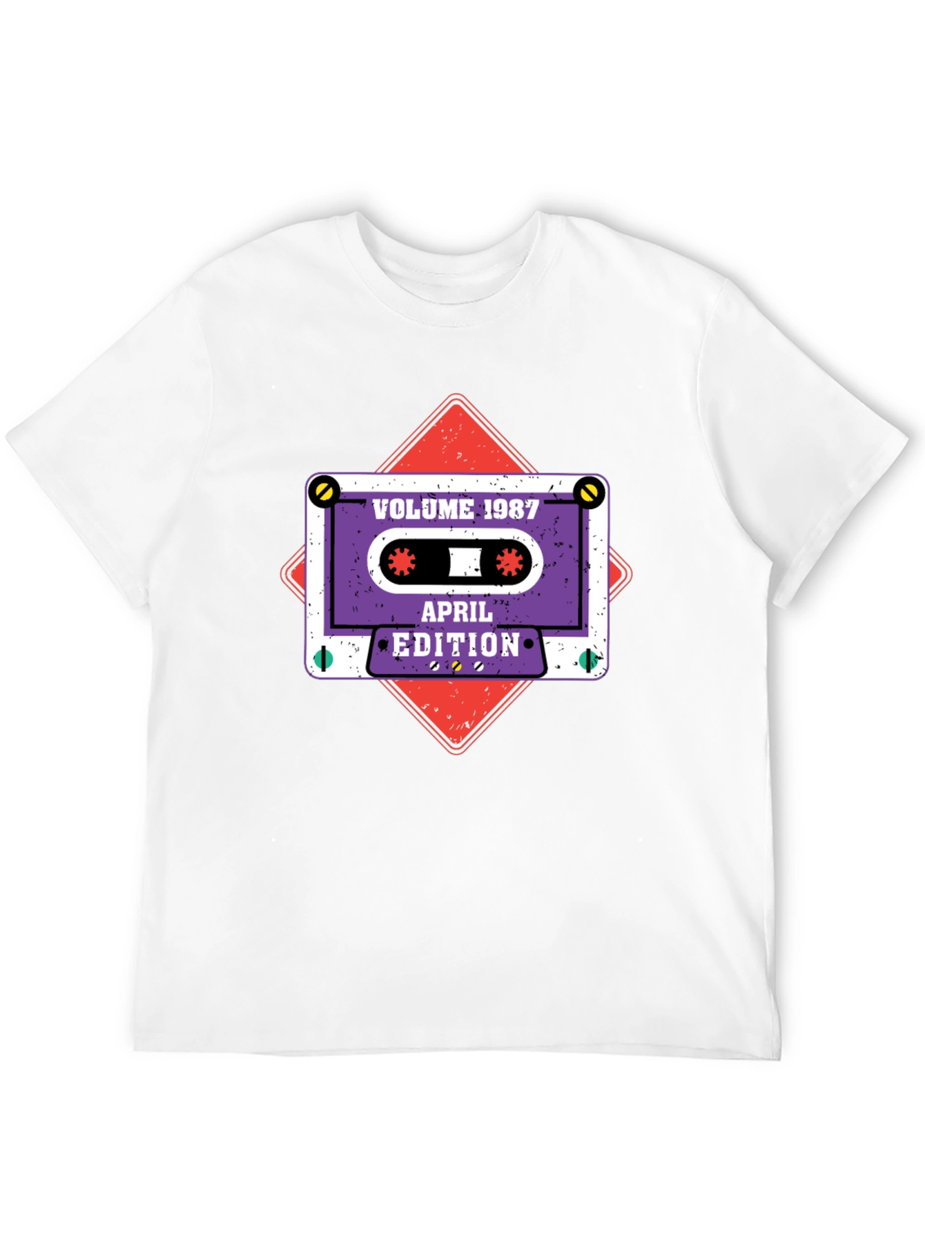 Volume 1987 April Edition Cassette T-Shirt
