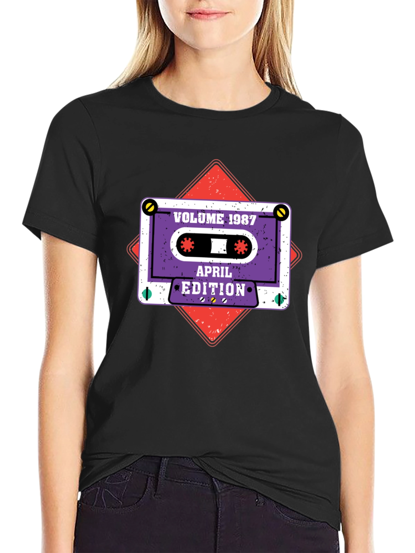Volume 1987 April Edition Cassette T-Shirt