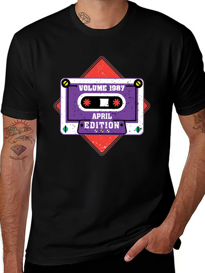 Volume 1987 April Edition Cassette T-Shirt