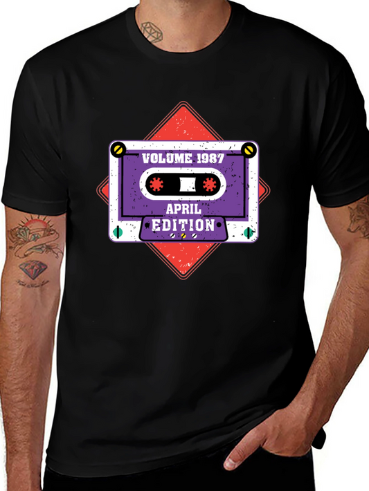 Volume 1987 April Edition Cassette T-Shirt