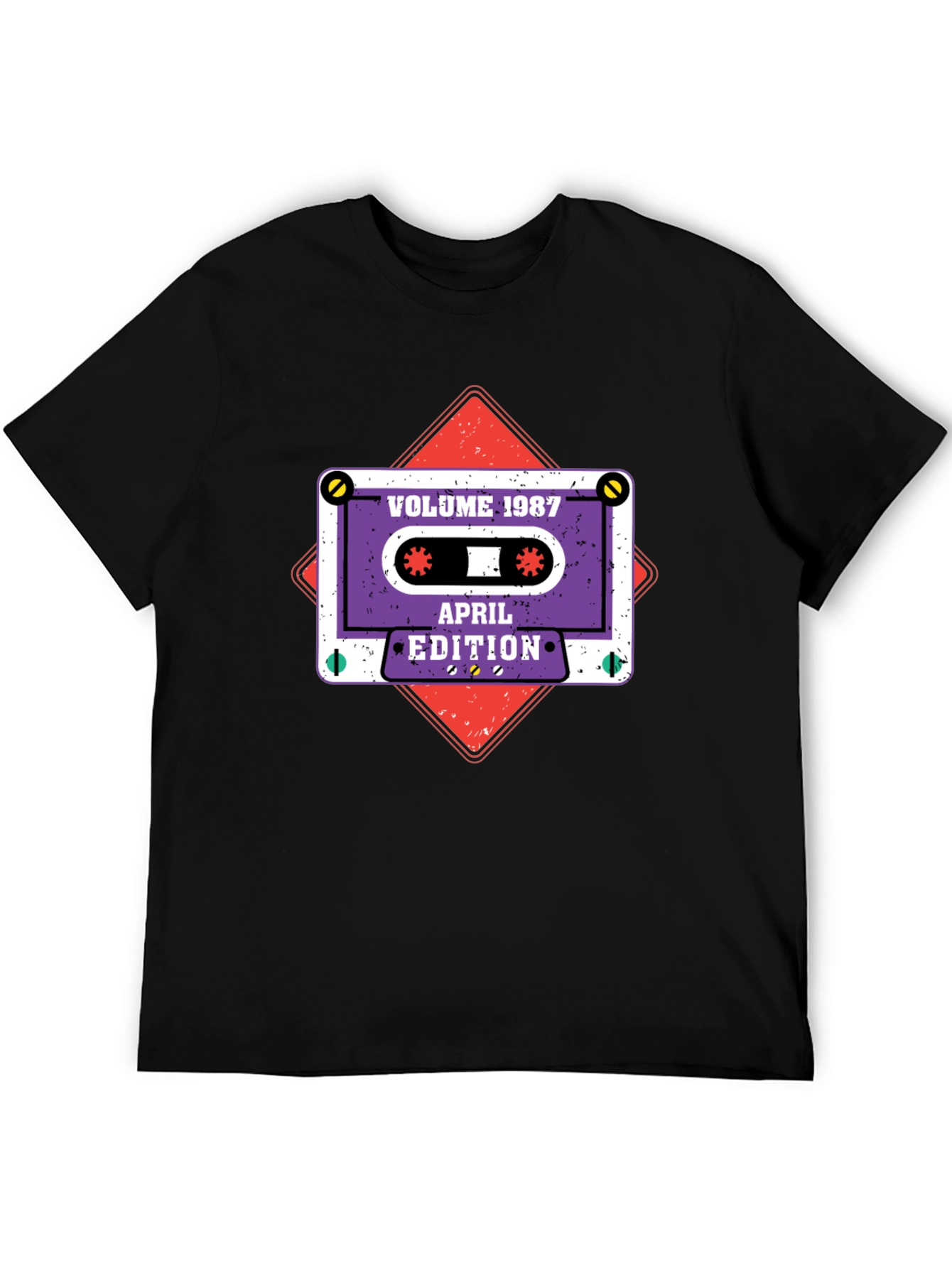 Volume 1987 April Edition Cassette T-Shirt