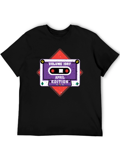 Volume 1987 April Edition Cassette T-Shirt
