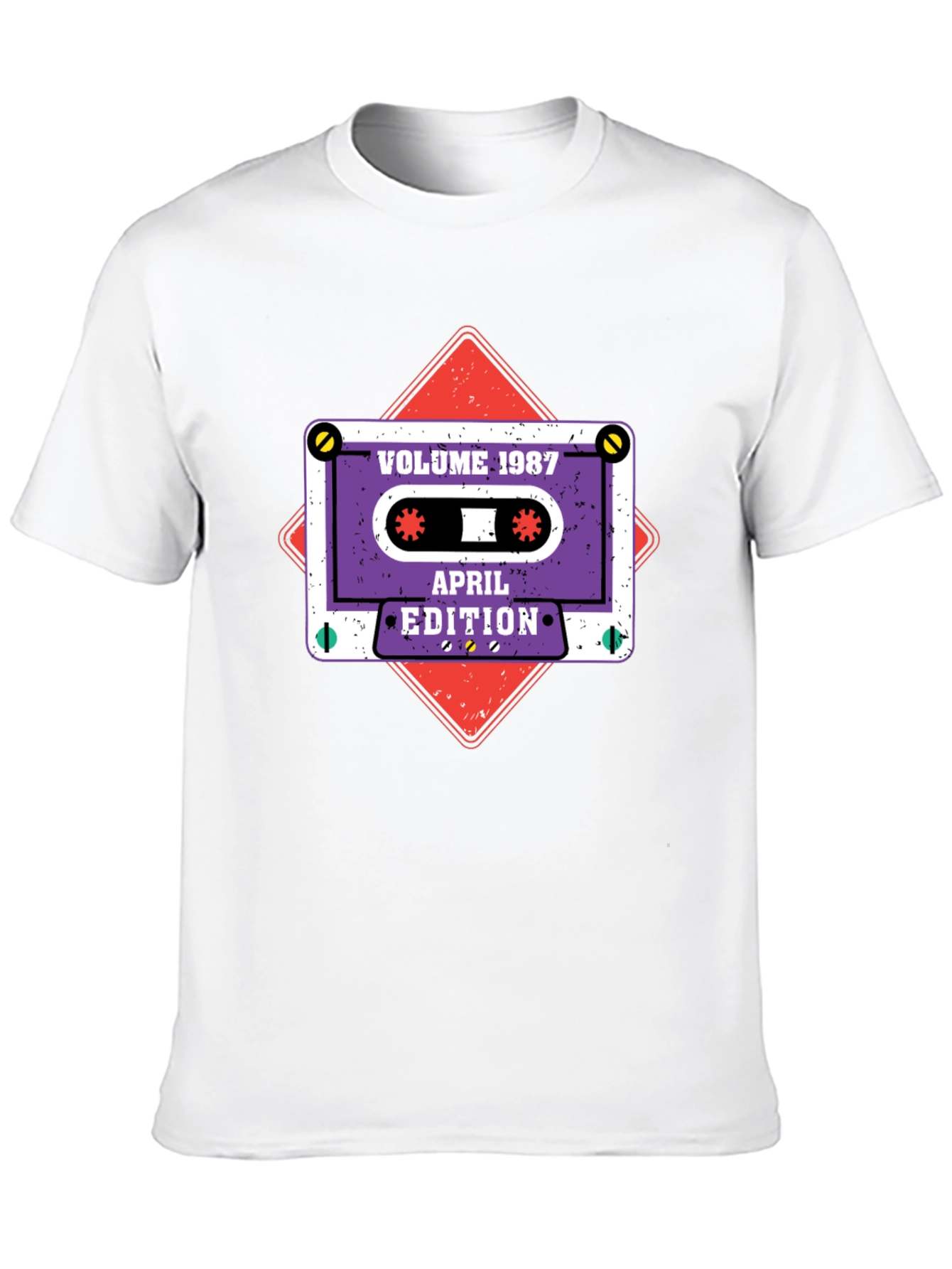 Volume 1987 April Edition Cassette T-Shirt