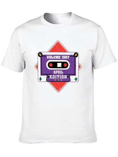 Volume 1987 April Edition Cassette T-Shirt
