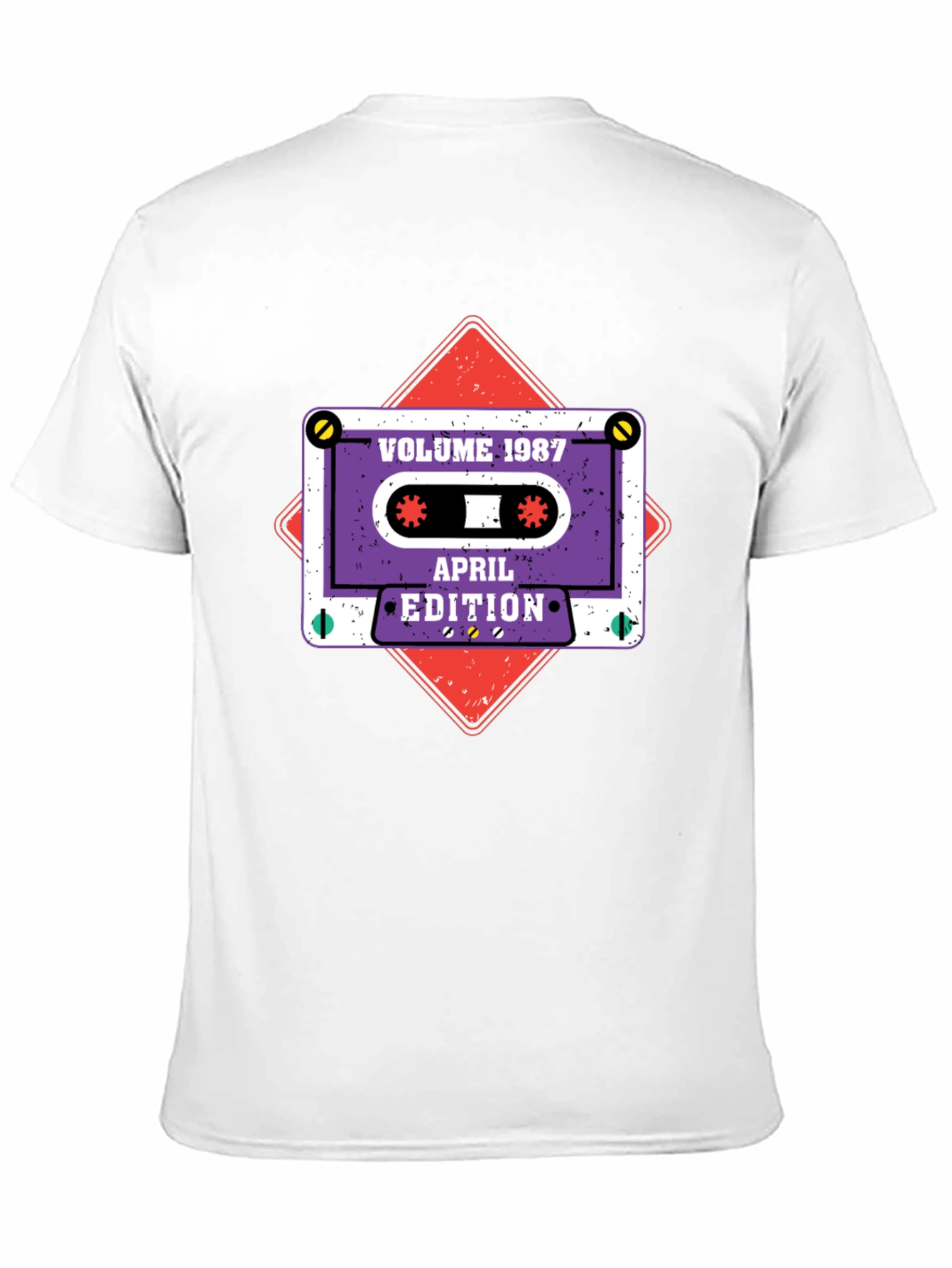 Volume 1987 April Edition Cassette T-Shirt