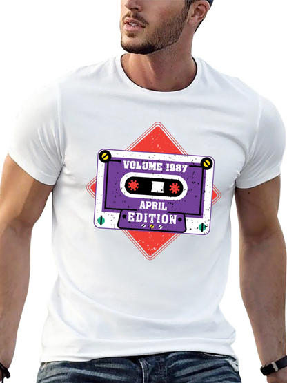 Volume 1987 April Edition Cassette T-Shirt
