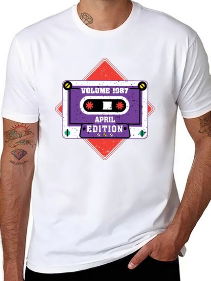 Volume 1987 April Edition Cassette T-Shirt