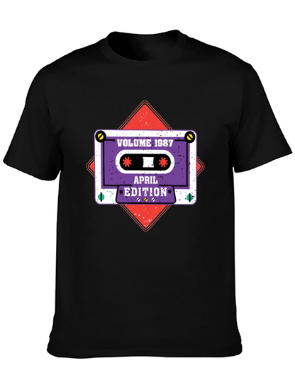 Volume 1987 April Edition Cassette T-Shirt