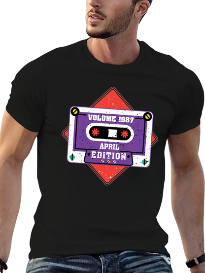 Volume 1987 April Edition Cassette T-Shirt