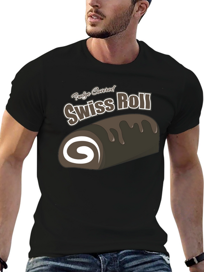 Fudge Covered Swiss Roll T-Shirt - Dessert Lover Tee