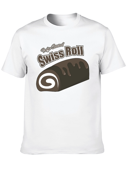 Fudge Covered Swiss Roll T-Shirt - Dessert Lover Tee