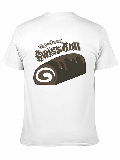 Fudge Covered Swiss Roll T-Shirt - Dessert Lover Tee